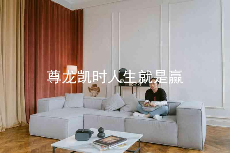 尊龙凯时人生就是赢